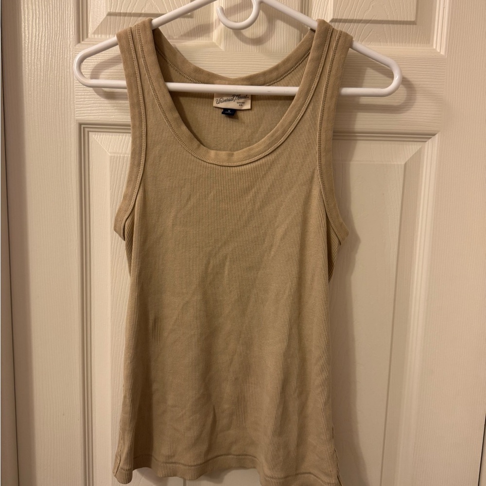 Beige Tank Top